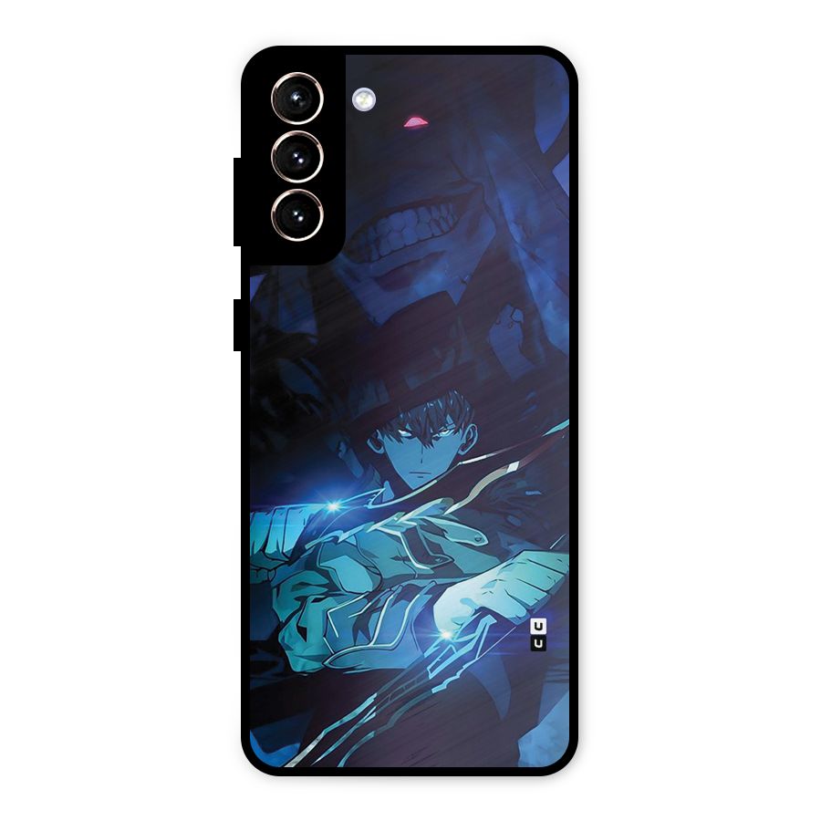 Jinwoo Fighting Mode Metal Back Case for Galaxy S21 Plus