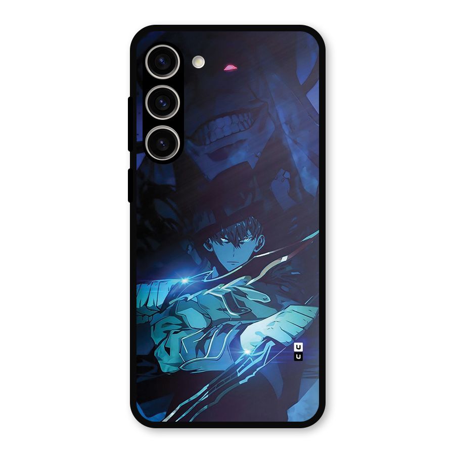 Jinwoo Fighting Mode Metal Back Case for Galaxy S23 Plus