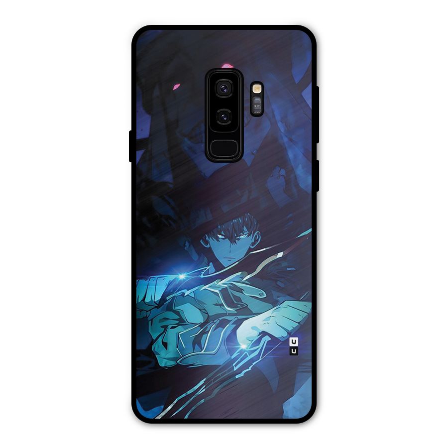 Jinwoo Fighting Mode Metal Back Case for Galaxy S9 Plus