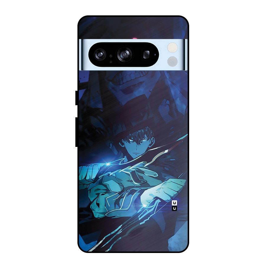 Jinwoo Fighting Mode Metal Back Case for Google Pixel 8 Pro