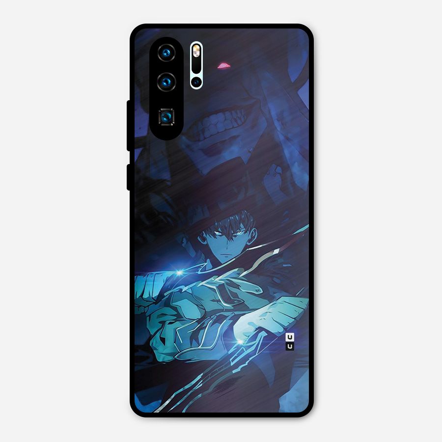 Jinwoo Fighting Mode Metal Back Case for Huawei P30 Pro