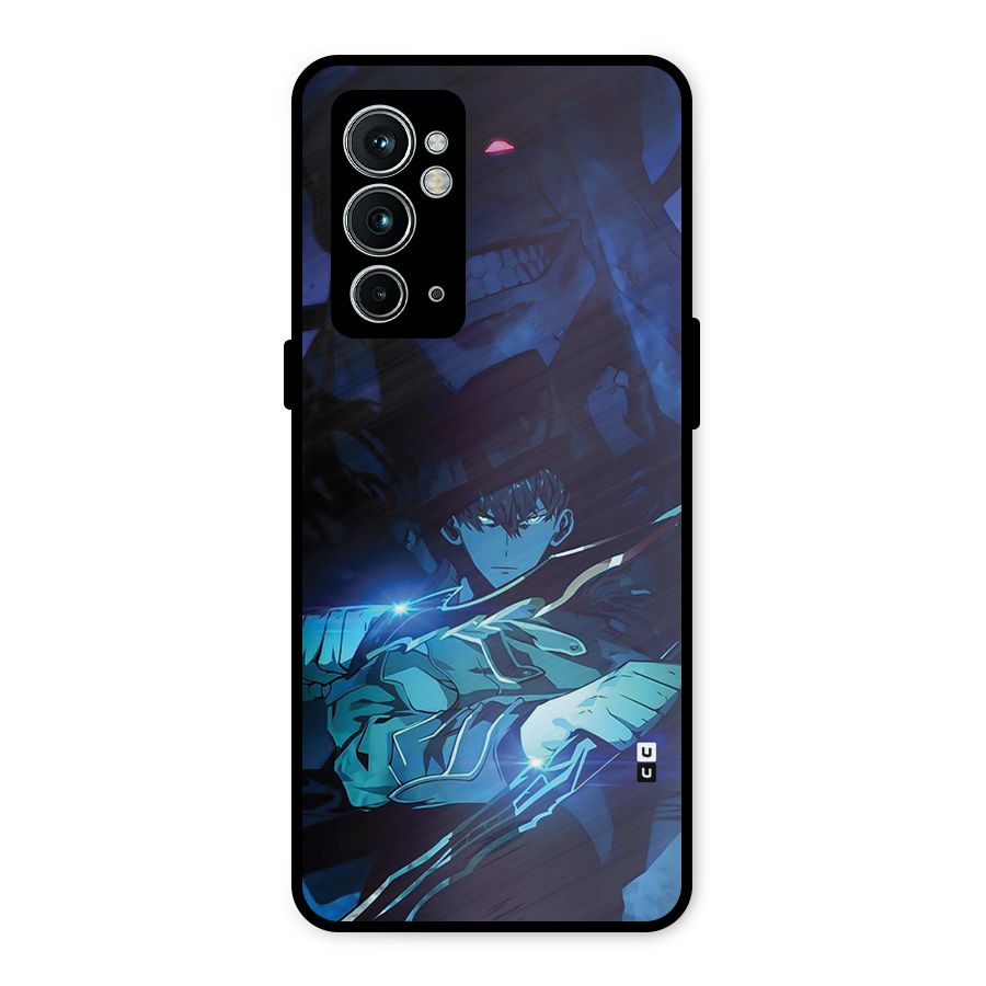 Jinwoo Fighting Mode Metal Back Case for OnePlus 9RT 5G