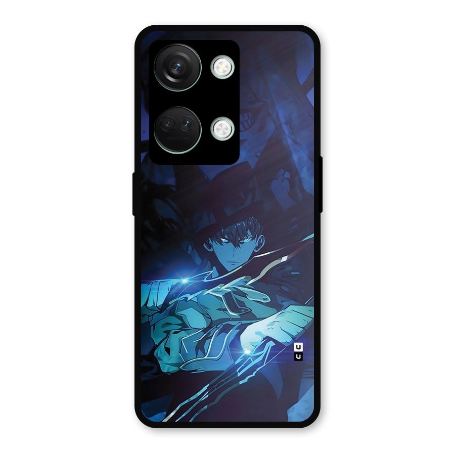 Jinwoo Fighting Mode Metal Back Case for OnePlus Nord 3
