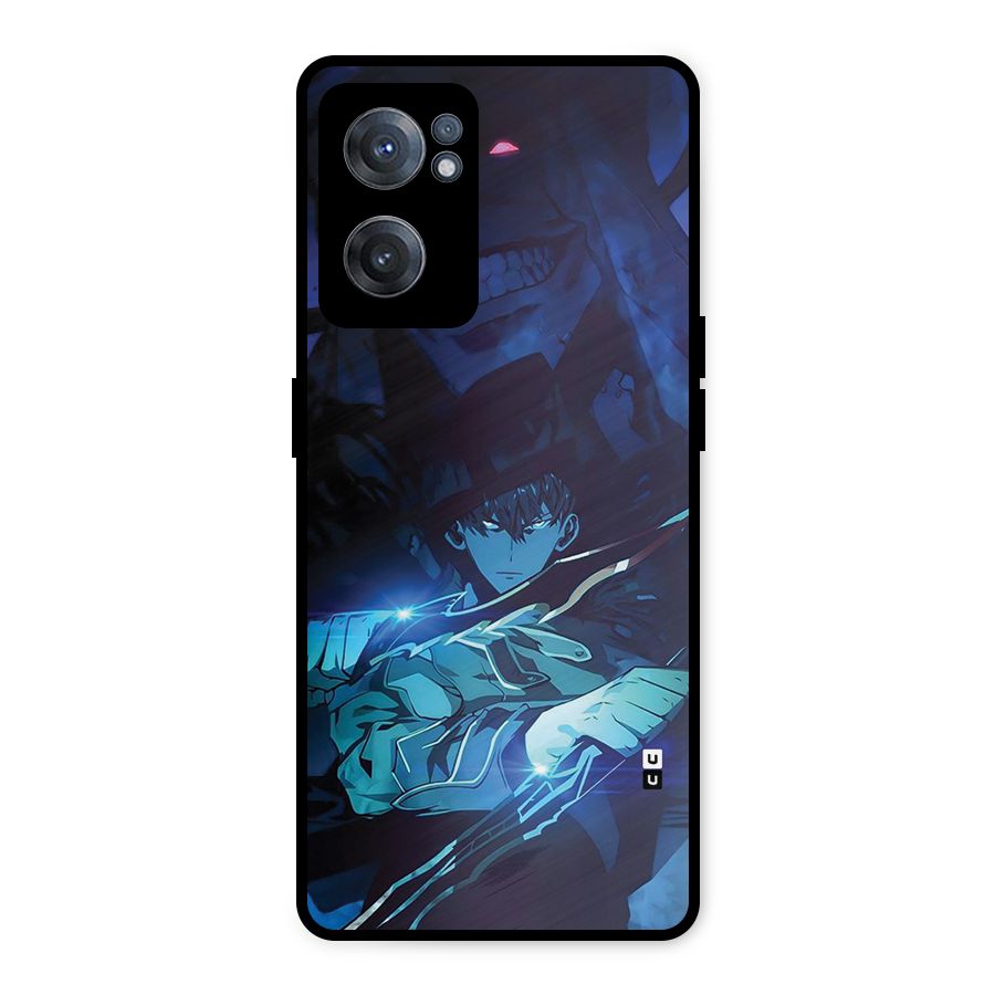 Jinwoo Fighting Mode Metal Back Case for OnePlus Nord CE 2 5G