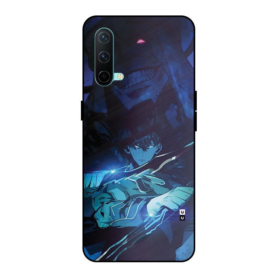 Jinwoo Fighting Mode Metal Back Case for OnePlus Nord CE 5G