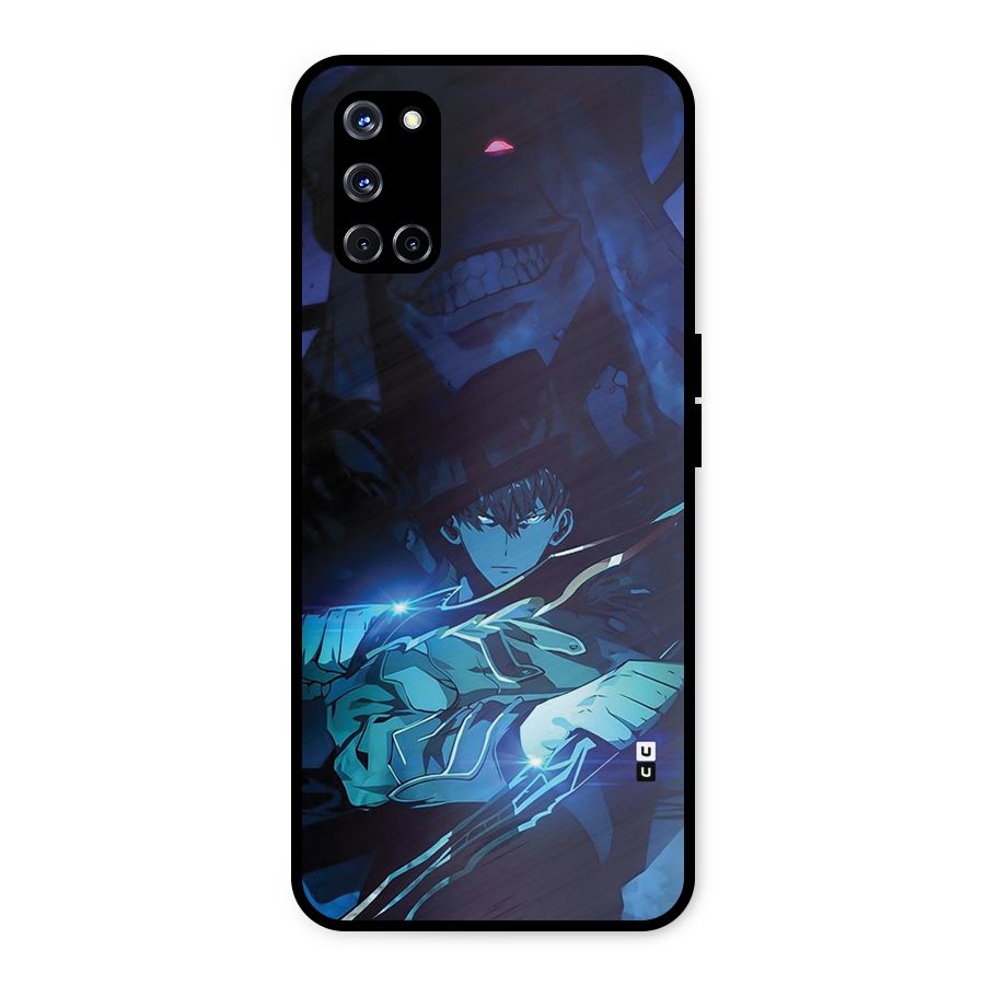 Jinwoo Fighting Mode Metal Back Case for Oppo A52