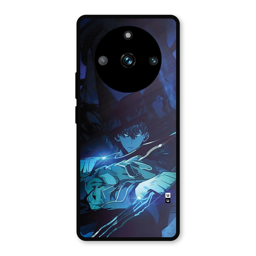 Jinwoo Fighting Mode Metal Back Case for Realme 11 Pro Plus