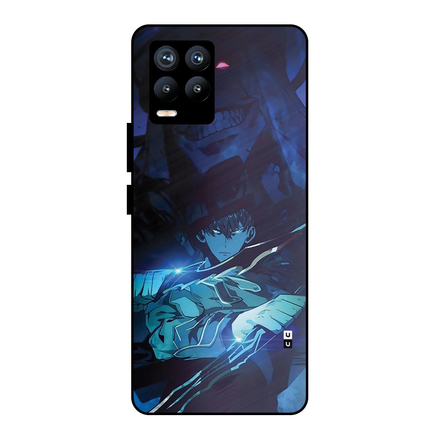 Jinwoo Fighting Mode Metal Back Case for Realme 8