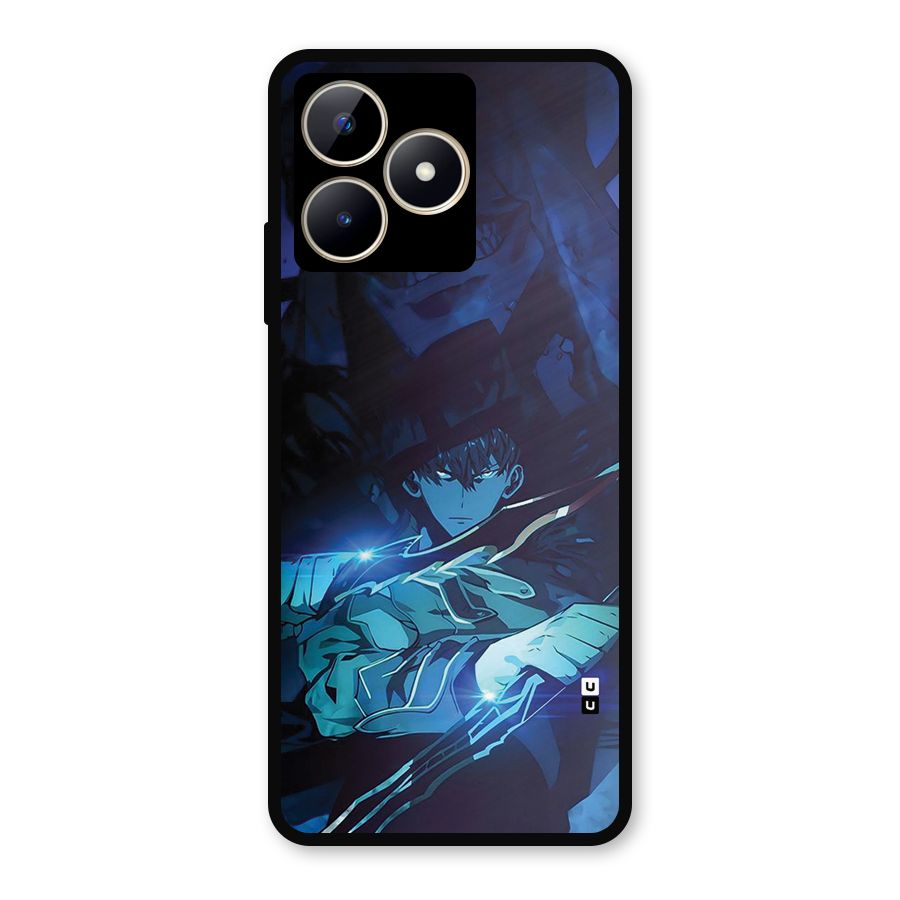 Jinwoo Fighting Mode Metal Back Case for Realme C53