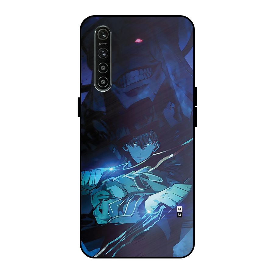 Jinwoo Fighting Mode Metal Back Case for Realme XT