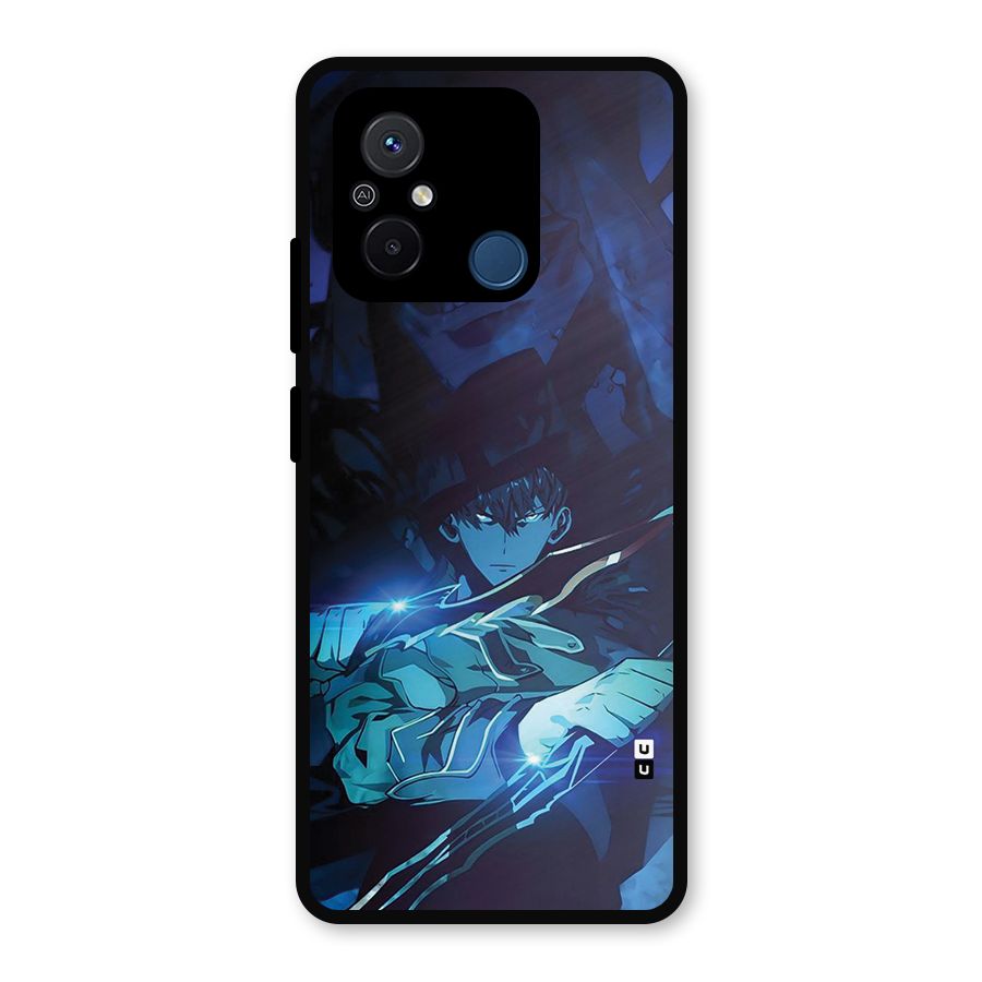 Jinwoo Fighting Mode Metal Back Case for Redmi 12C