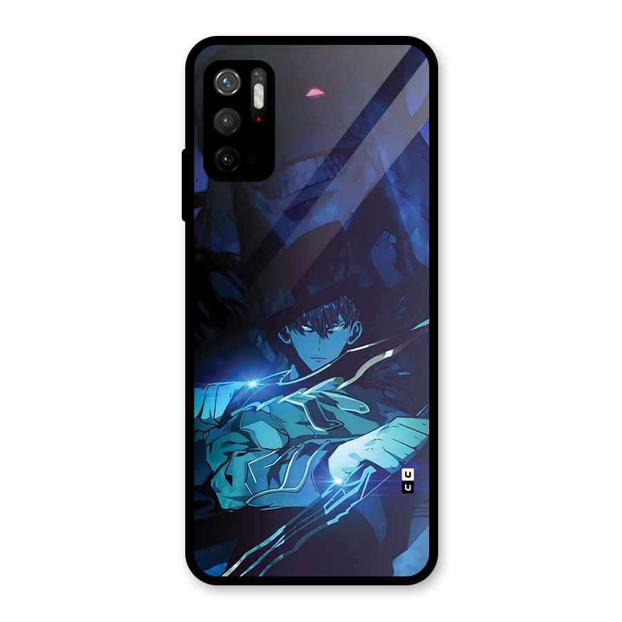 Jinwoo Fighting Mode Metal Back Case for Redmi Note 10T 5G