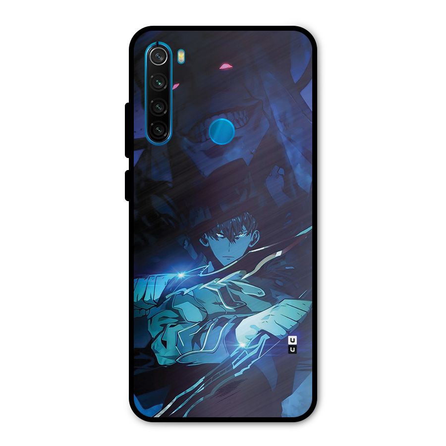 Jinwoo Fighting Mode Metal Back Case for Redmi Note 8