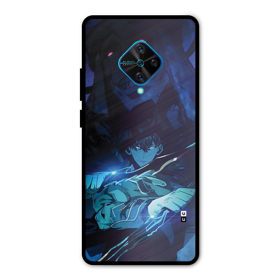 Jinwoo Fighting Mode Metal Back Case for Vivo S1 Pro