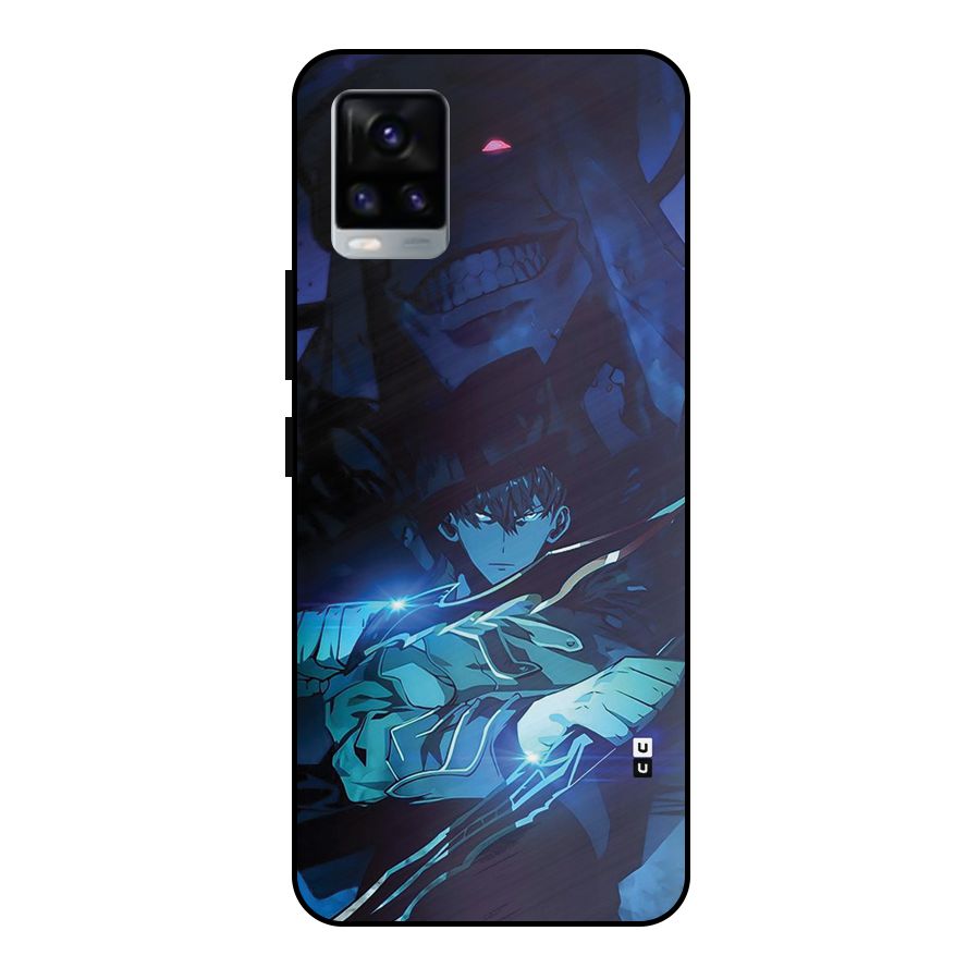 Jinwoo Fighting Mode Metal Back Case for Vivo V20