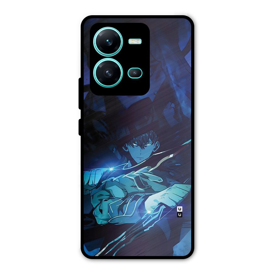 Jinwoo Fighting Mode Metal Back Case for Vivo V25
