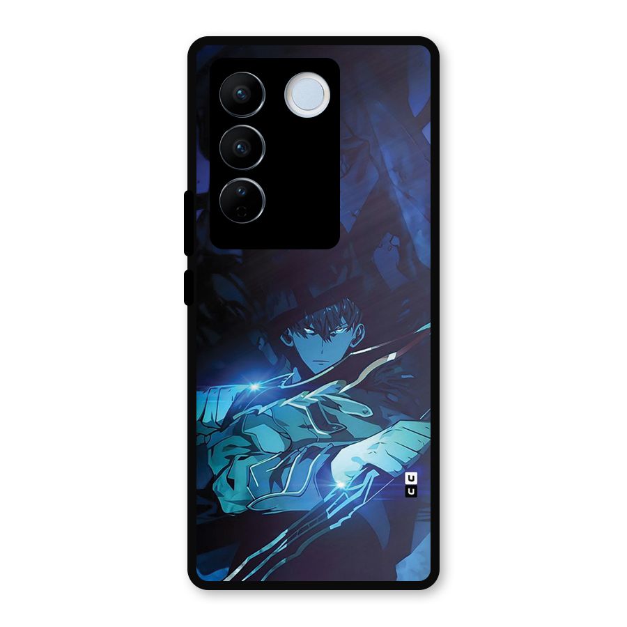 Jinwoo Fighting Mode Metal Back Case for Vivo V27