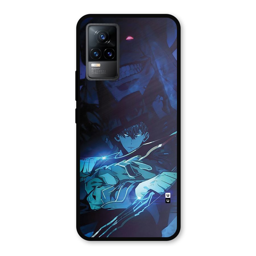 Jinwoo Fighting Mode Metal Back Case for Vivo Y73