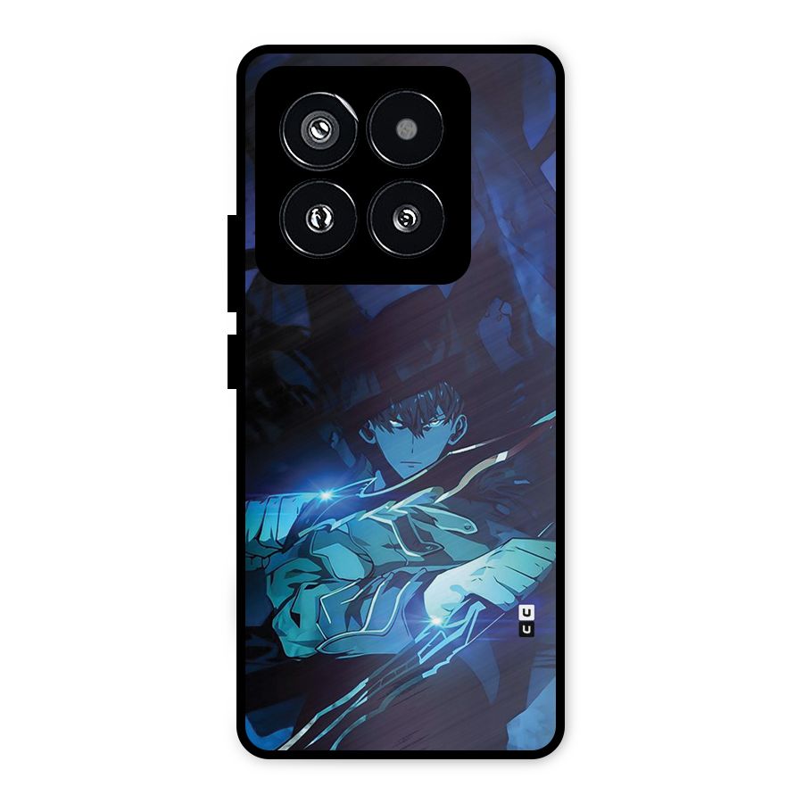 Jinwoo Fighting Mode Metal Back Case for Xiaomi 14 Pro