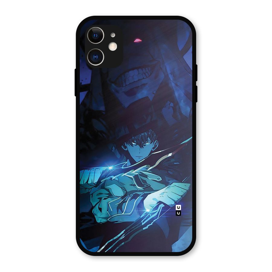Jinwoo Fighting Mode Metal Back Case for iPhone 11