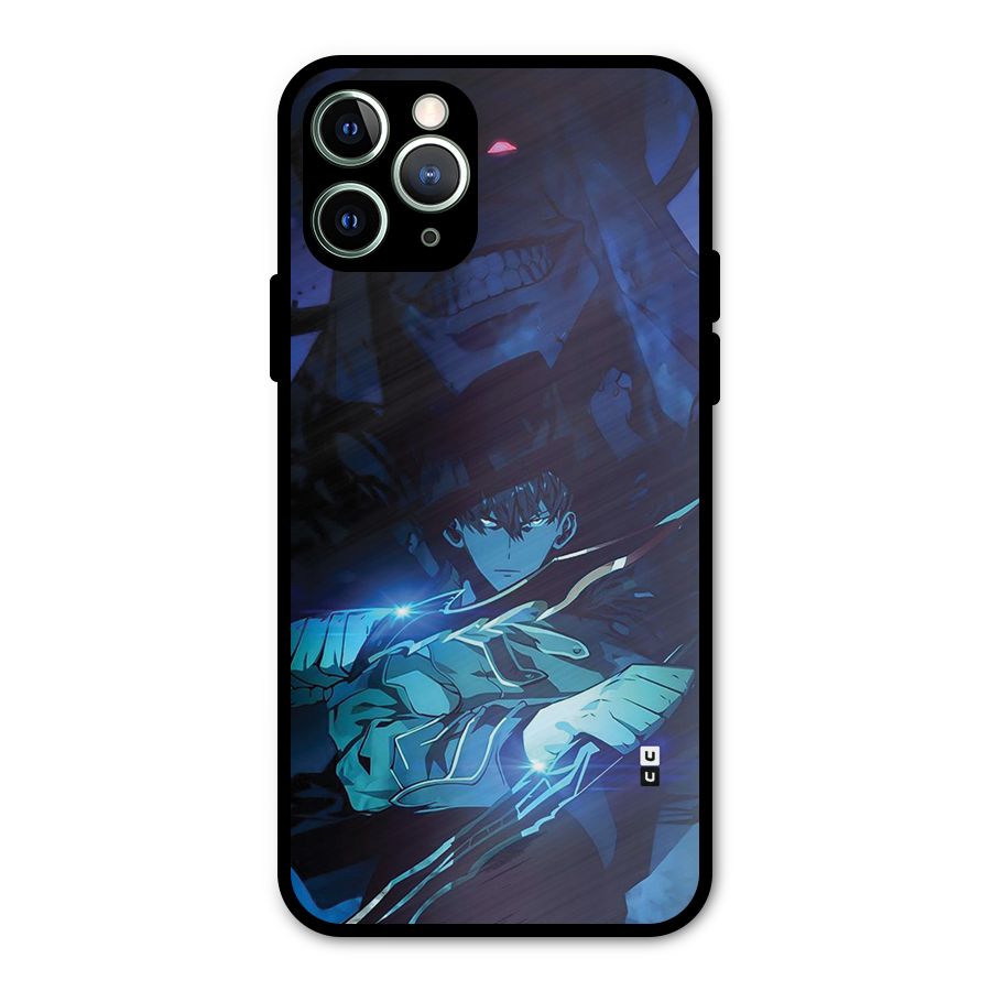 Jinwoo Fighting Mode Metal Back Case for iPhone 11 Pro Max