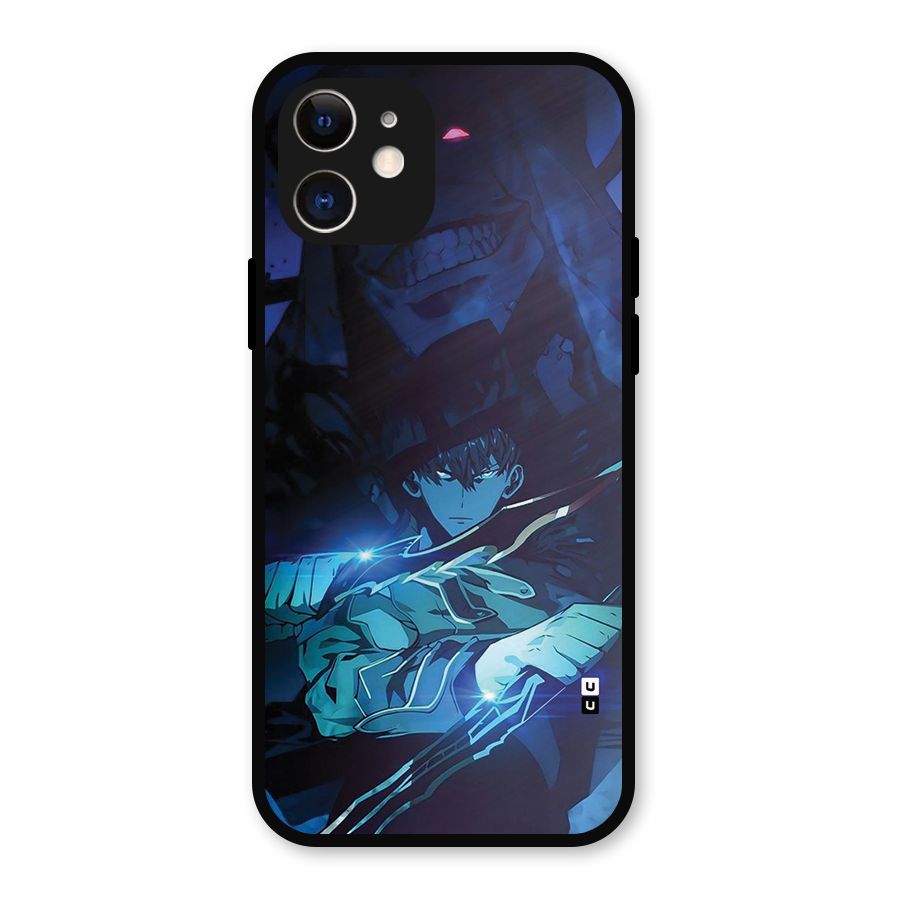 Jinwoo Fighting Mode Metal Back Case for iPhone 12
