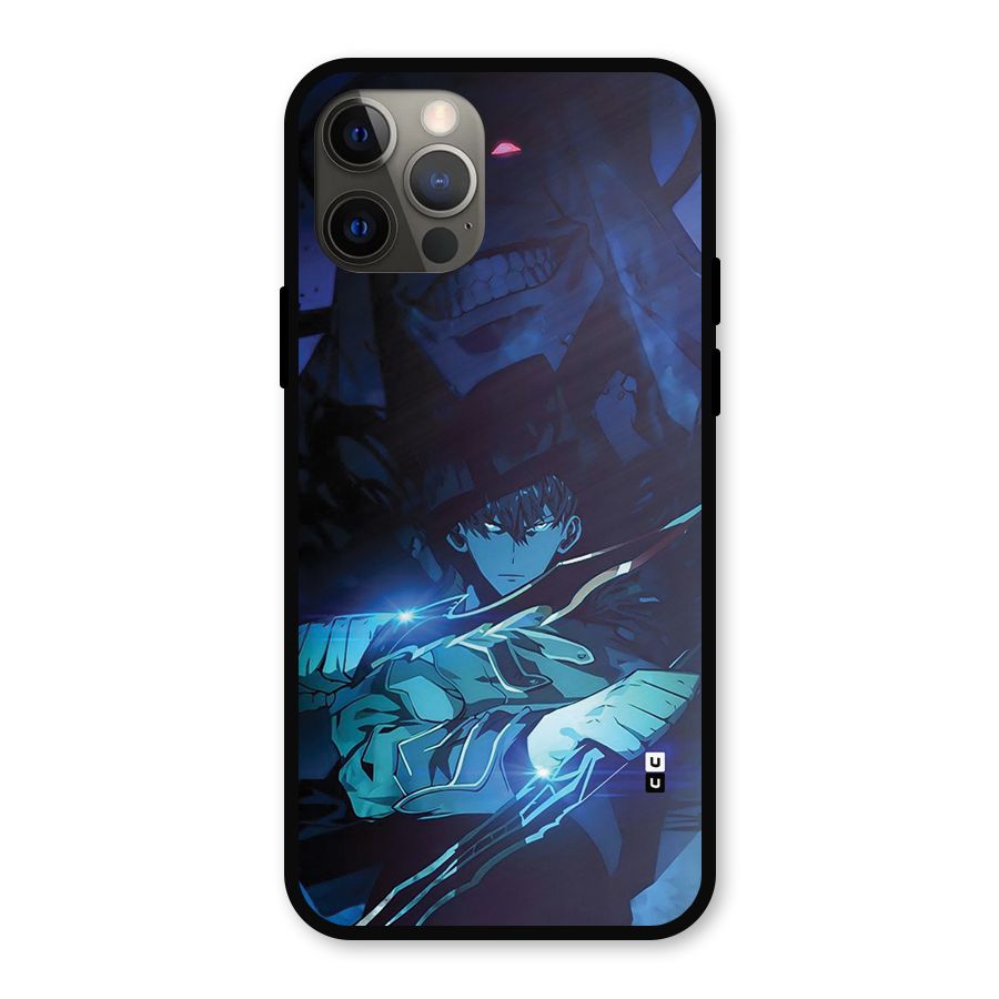 Jinwoo Fighting Mode Metal Back Case for iPhone 12 Pro