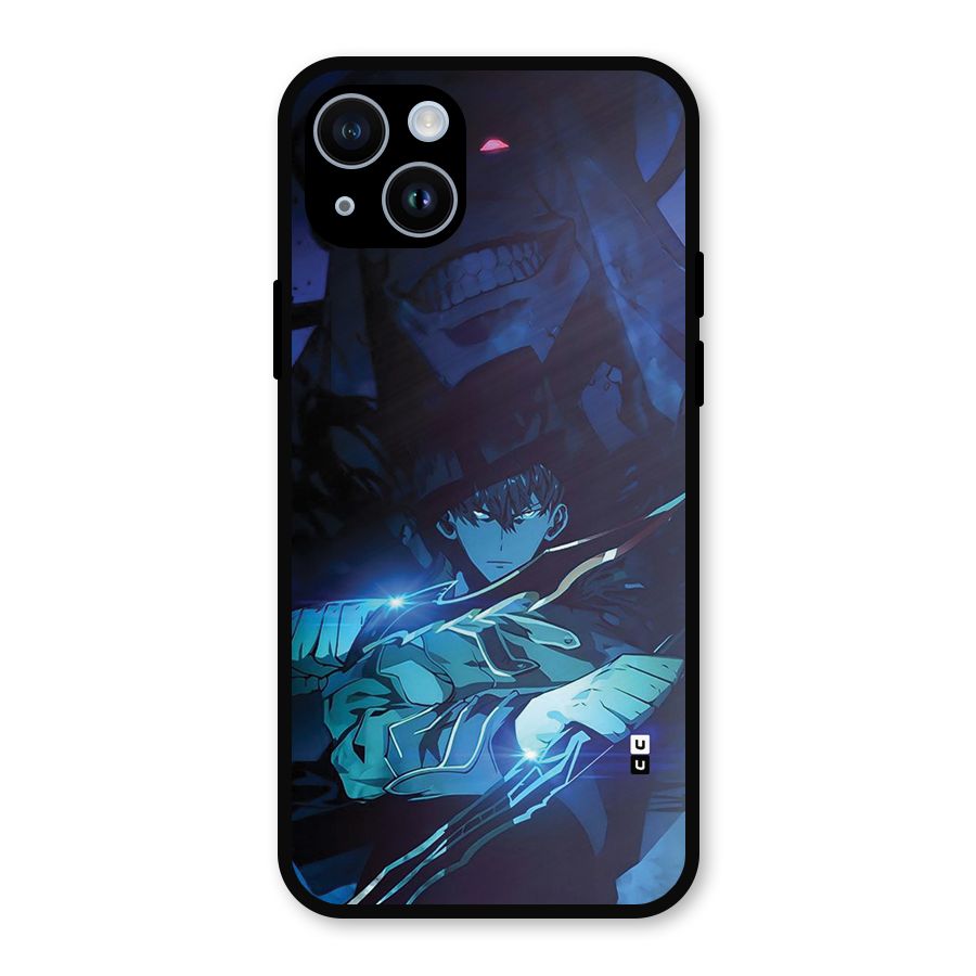 Jinwoo Fighting Mode Metal Back Case for iPhone 14