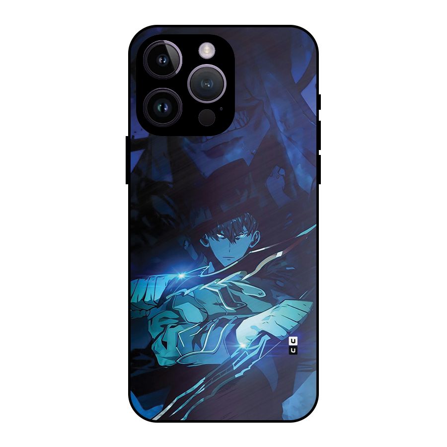 Jinwoo Fighting Mode Metal Back Case for iPhone 14 Pro Max