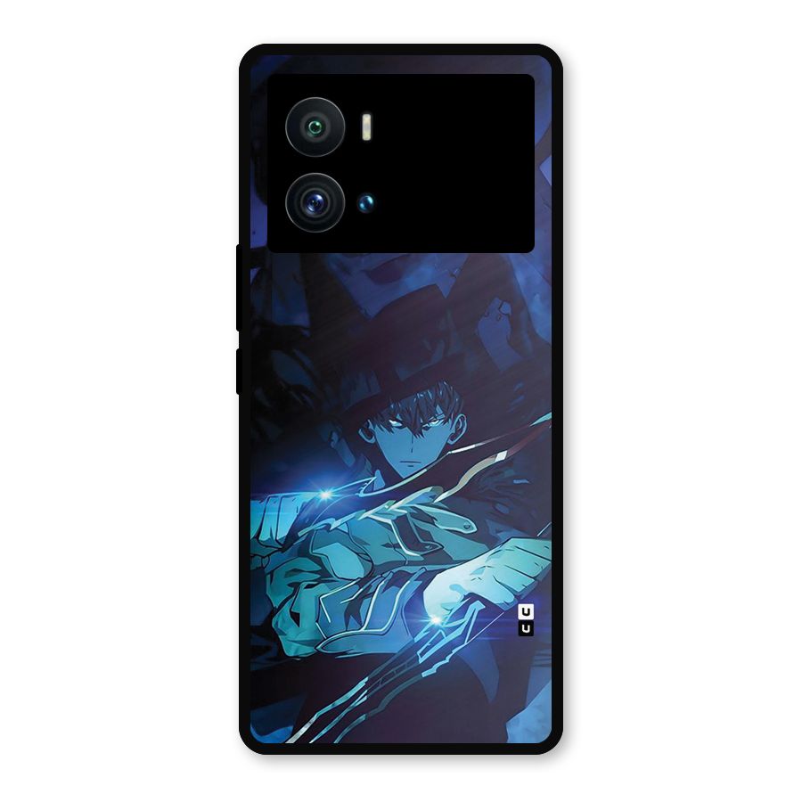 Jinwoo Fighting Mode Metal Back Case for iQOO 9 Pro