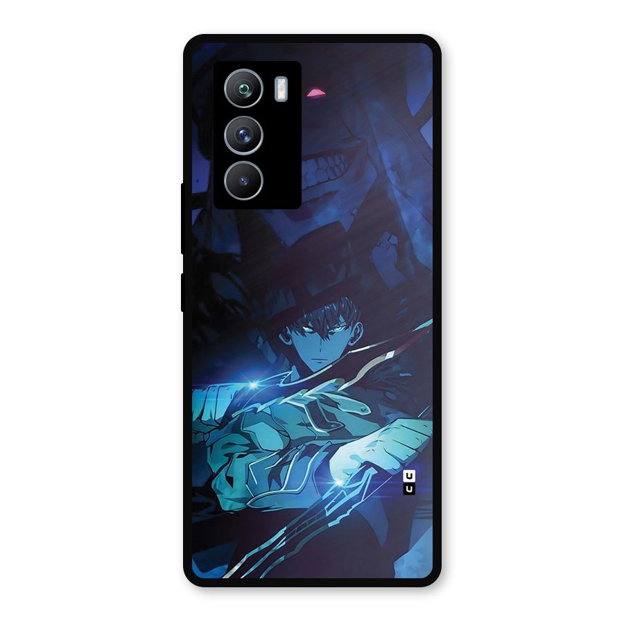 Jinwoo Fighting Mode Metal Back Case for iQOO 9 SE