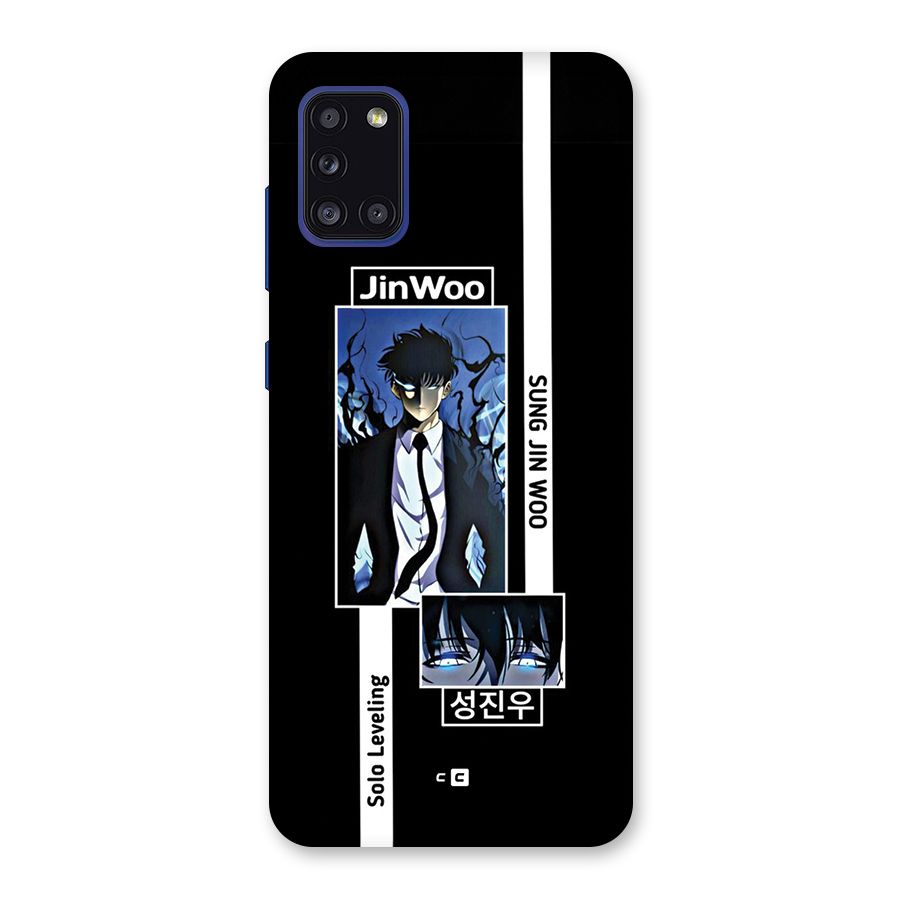 Jinwoo Sung In A Battle Form Back Case for Galaxy A31