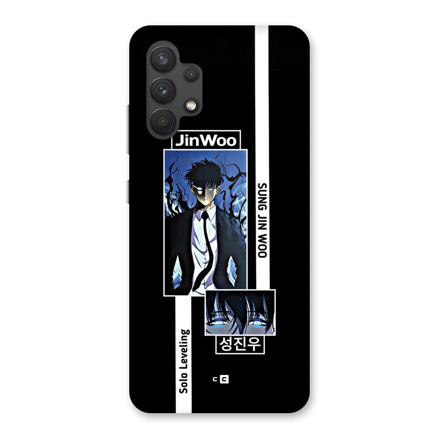 Jinwoo Sung In A Battle Form Back Case for Galaxy A32
