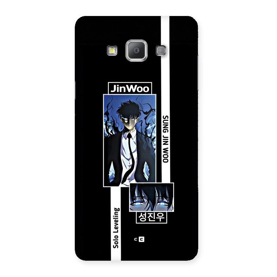 Jinwoo Sung In A Battle Form Back Case for Galaxy A7