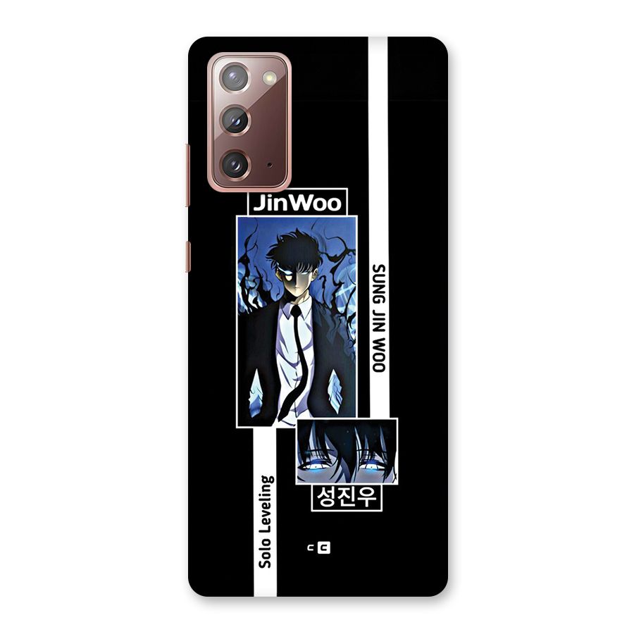 Jinwoo Sung In A Battle Form Back Case for Galaxy Note 20