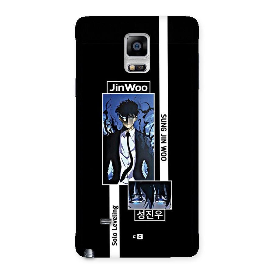 Jinwoo Sung In A Battle Form Back Case for Galaxy Note 4
