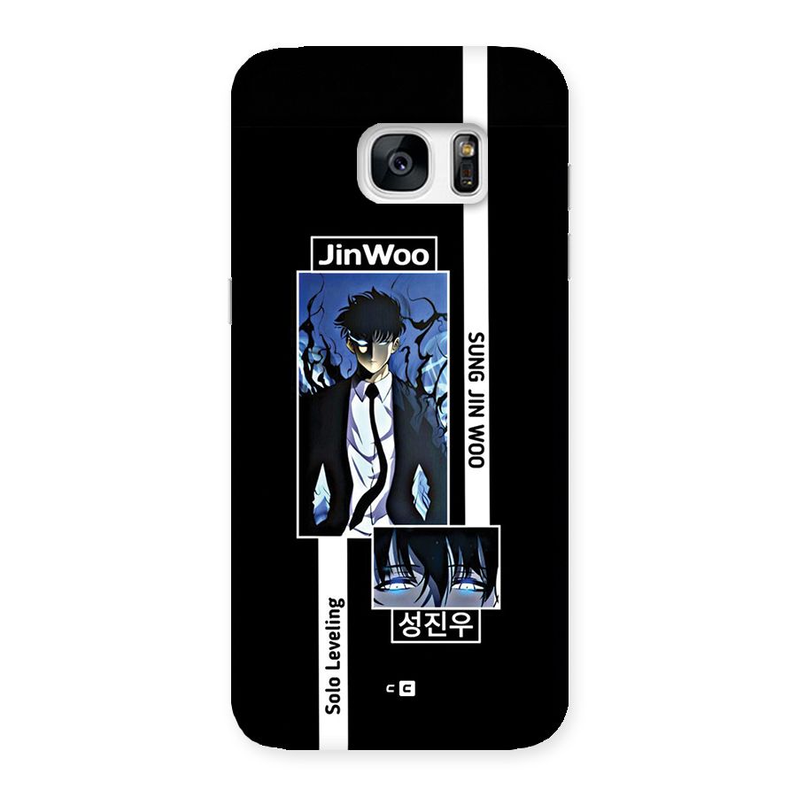 Jinwoo Sung In A Battle Form Back Case for Galaxy S7 Edge