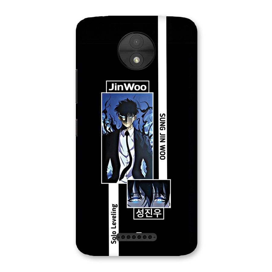 Jinwoo Sung In A Battle Form Back Case for Moto C