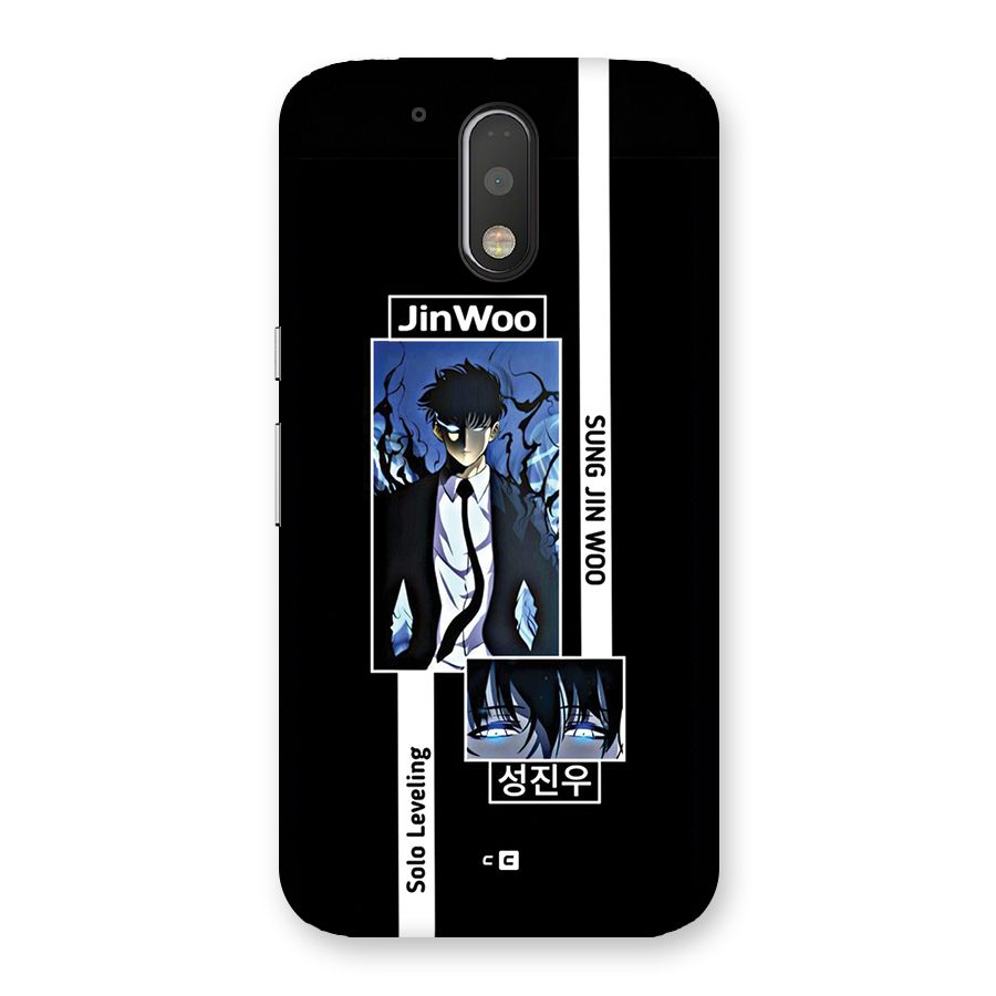 Jinwoo Sung In A Battle Form Back Case for Moto G4