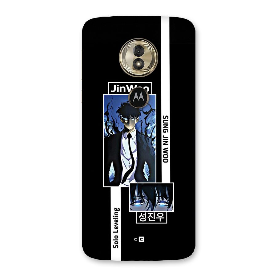 Jinwoo Sung In A Battle Form Back Case for Moto G6 Play