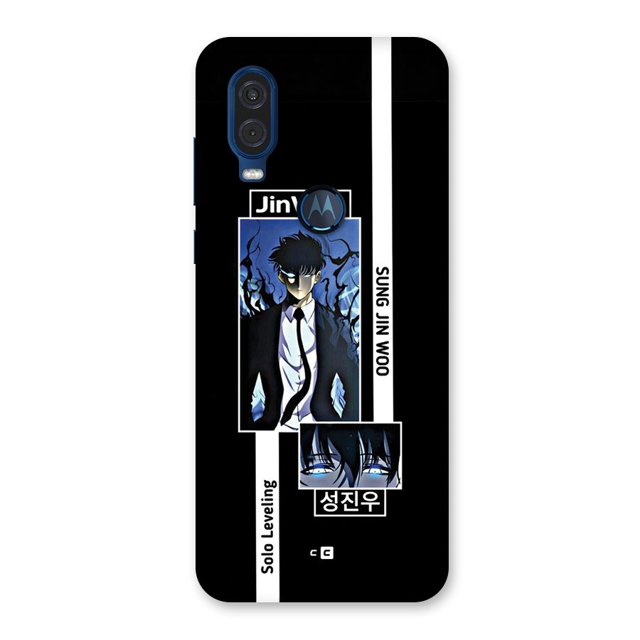 Jinwoo Sung In A Battle Form Back Case for Motorola One Vision
