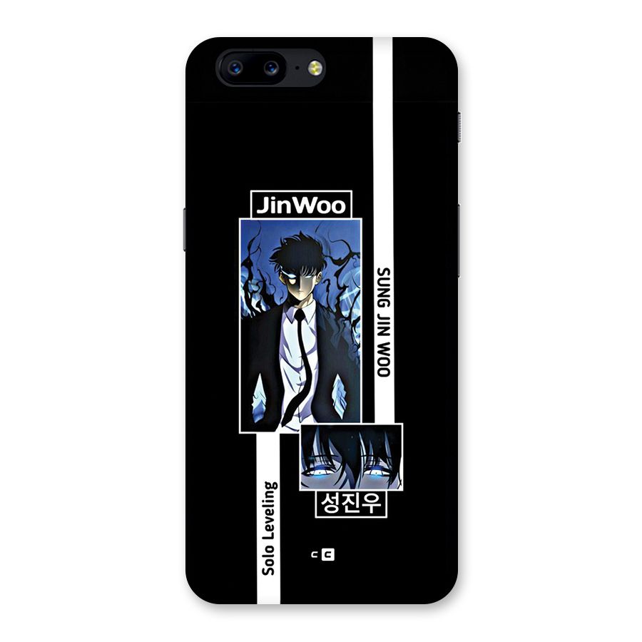 Jinwoo Sung In A Battle Form Back Case for OnePlus 5