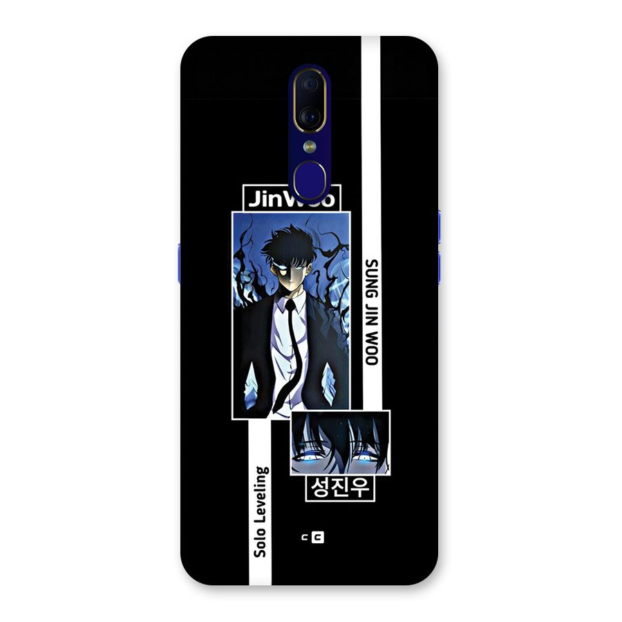 Jinwoo Sung In A Battle Form Back Case for Oppo A9