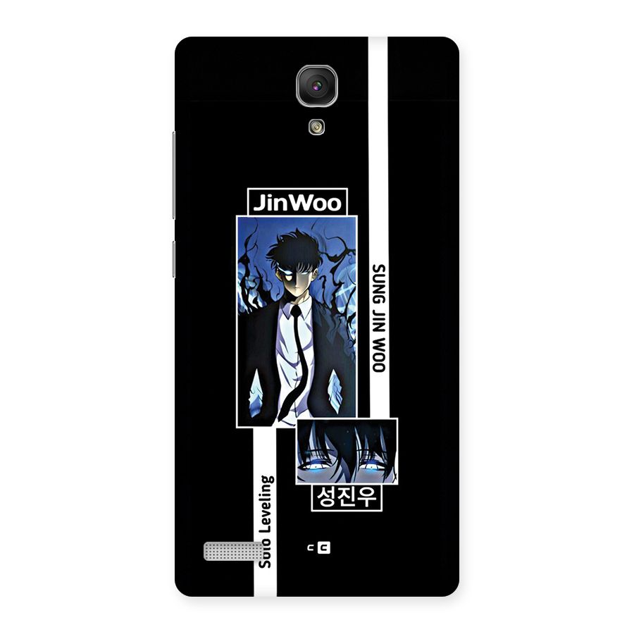 Jinwoo Sung In A Battle Form Back Case for Redmi Note Prime