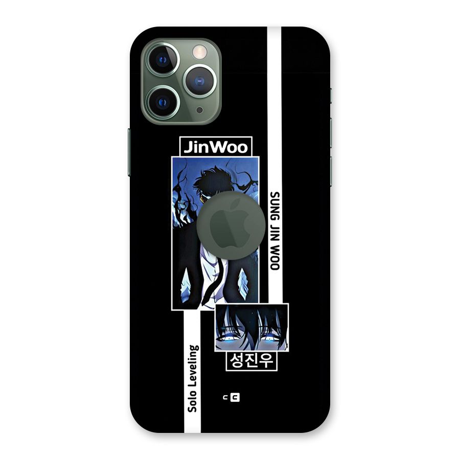 Jinwoo Sung In A Battle Form Back Case for iPhone 11 Pro Logo Cut