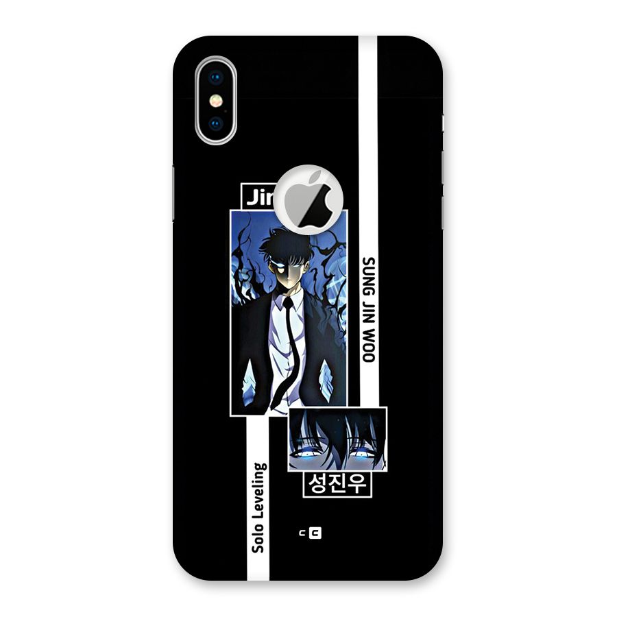 Jinwoo Sung In A Battle Form Back Case for iPhone XS Logo Cut