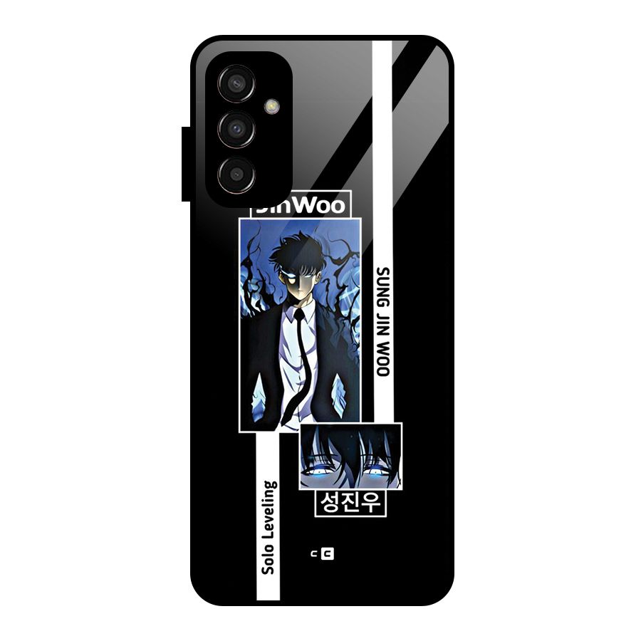 Jinwoo Sung In A Battle Form Glass Back Case for Galaxy F13