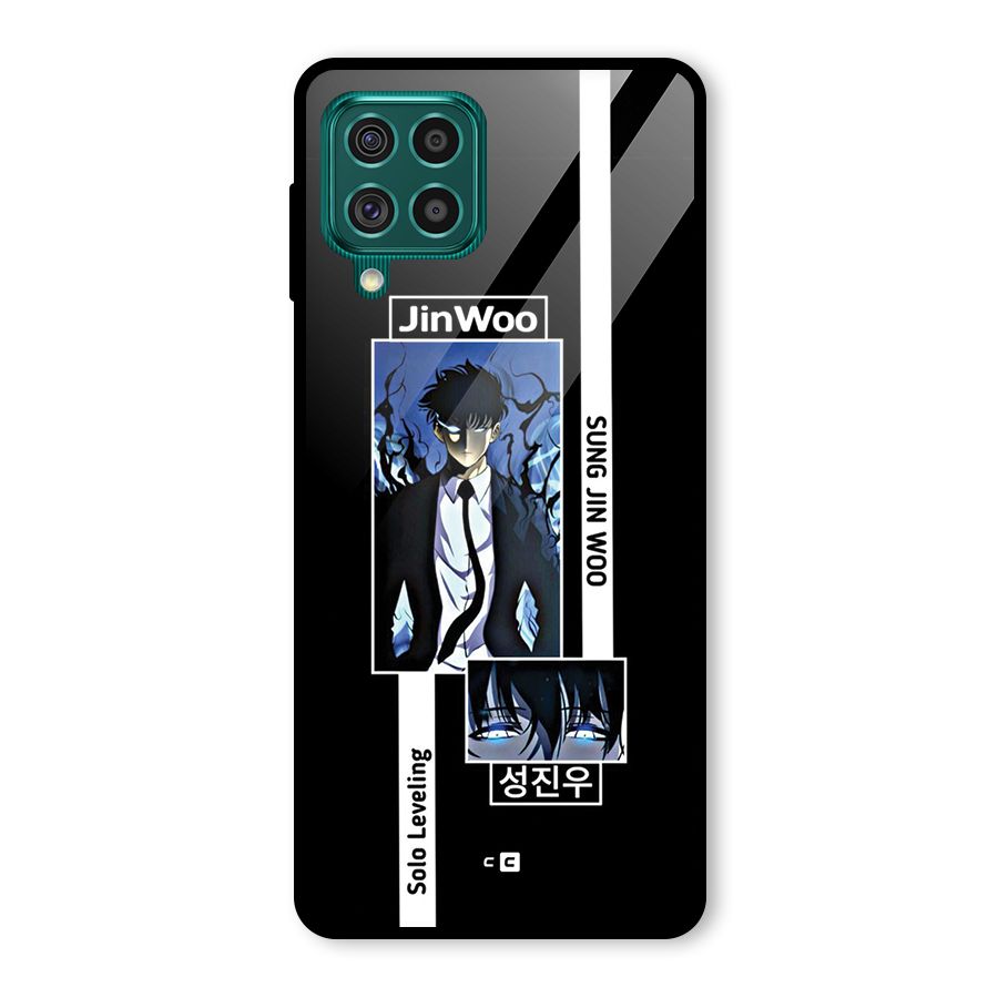 Jinwoo Sung In A Battle Form Glass Back Case for Galaxy F62