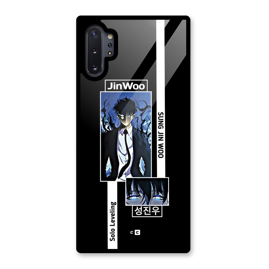 Jinwoo Sung In A Battle Form Glass Back Case for Galaxy Note 10 Plus