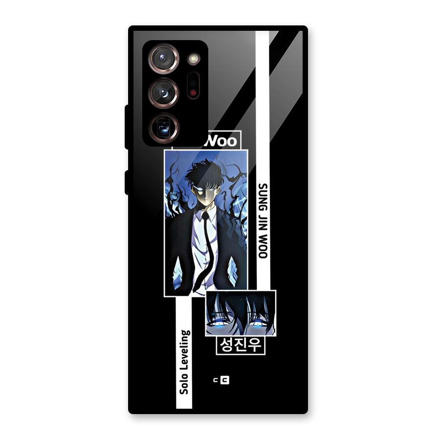 Jinwoo Sung In A Battle Form Glass Back Case for Galaxy Note 20 Ultra